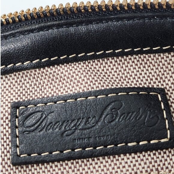 Dooney & Bourke Canvas Satchel Top Handle Bag Checkered Office Classic Luxe - Picture 2 of 10